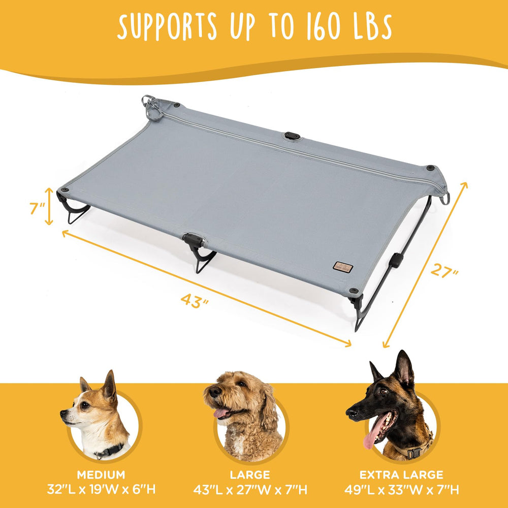 CANINE CANYON Daisy Cot resistente al agua para exterior