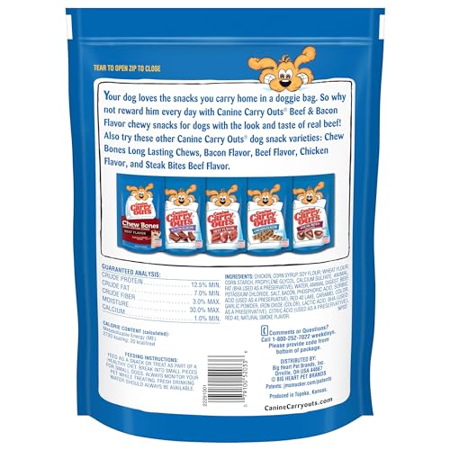 Canine Carry Outs con formas divertidas para hacer más atractiva cada premio.