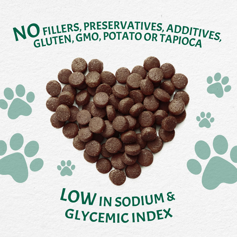 Canine Caviar Open Sky usa proteína única de pato para dietas limitadas