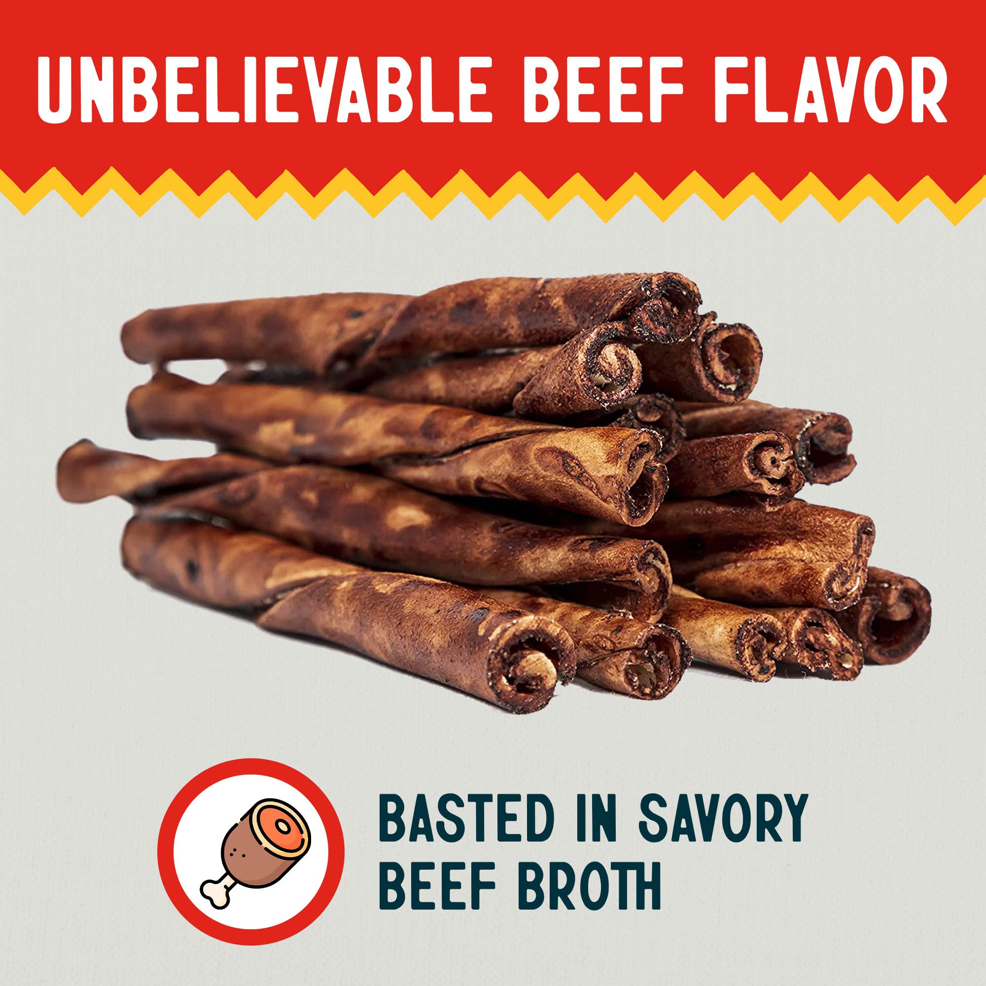 Canine Chews ingredientes naturales y cuero de res real