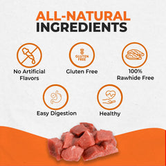 Canine Naturals favorece higiene dental y sabor natural.