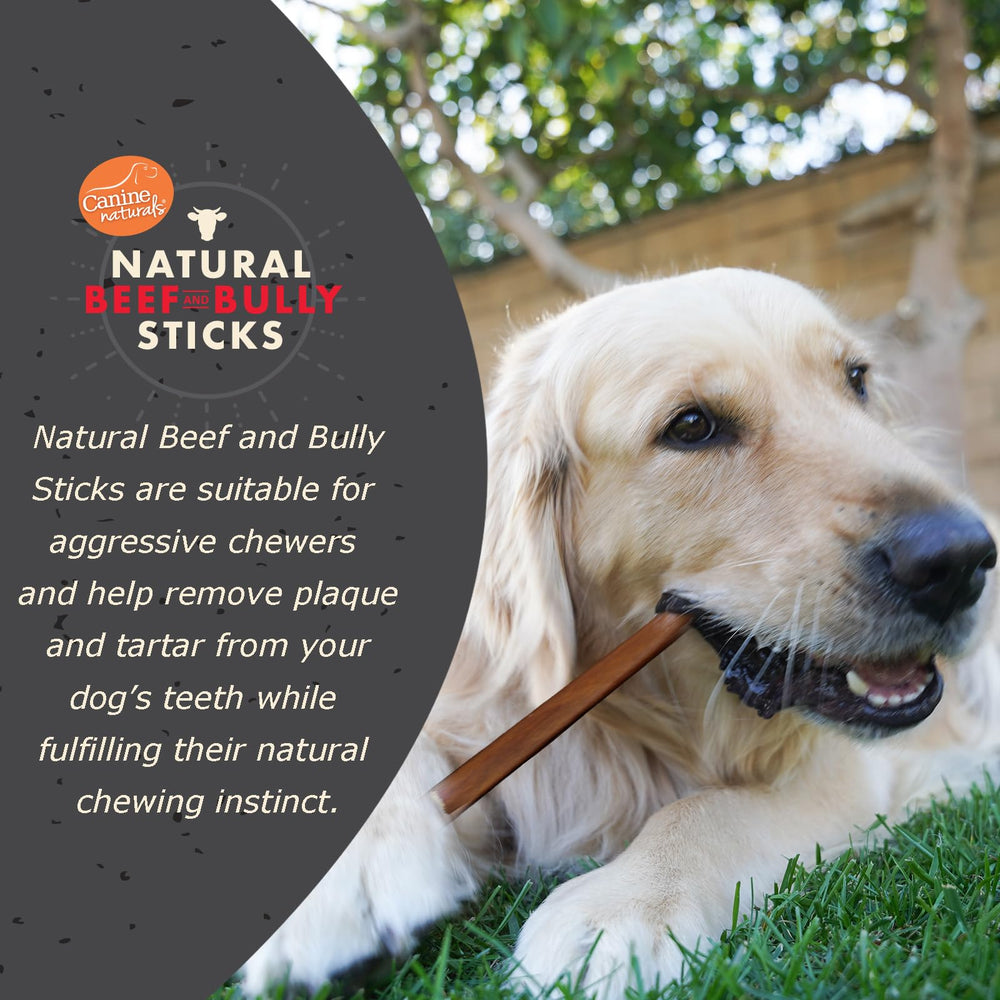 Canine Naturals palitos de ternera grandes: snack proteico para perros grandes