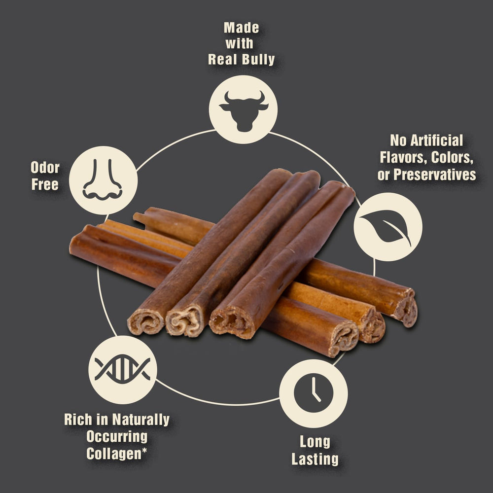 Canine Naturals palitos de ternera con textura duradera para masticación prolongada
