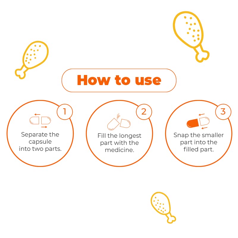 Capsuline PETcaps sabor a pollo mejora la experiencia de administración para gatos y perros.