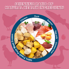 Capuca alimento tortuga acuática con ingredientes 5 en 1 para nutrición