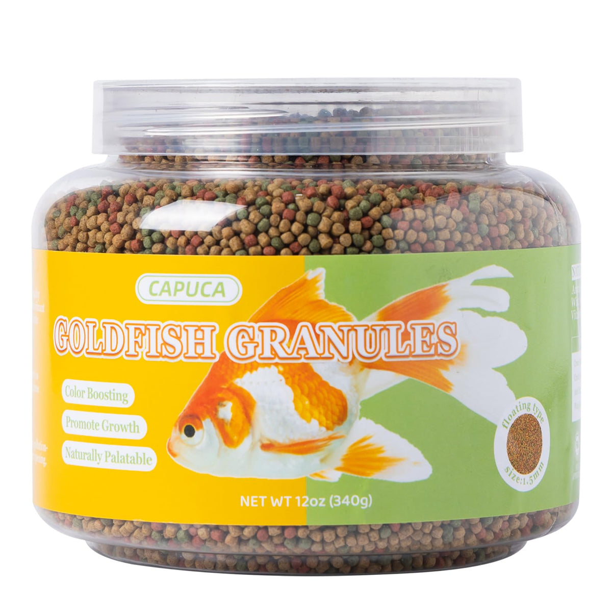 Capuca Goldfish pellets flotantes realzan la coloracion de los peces