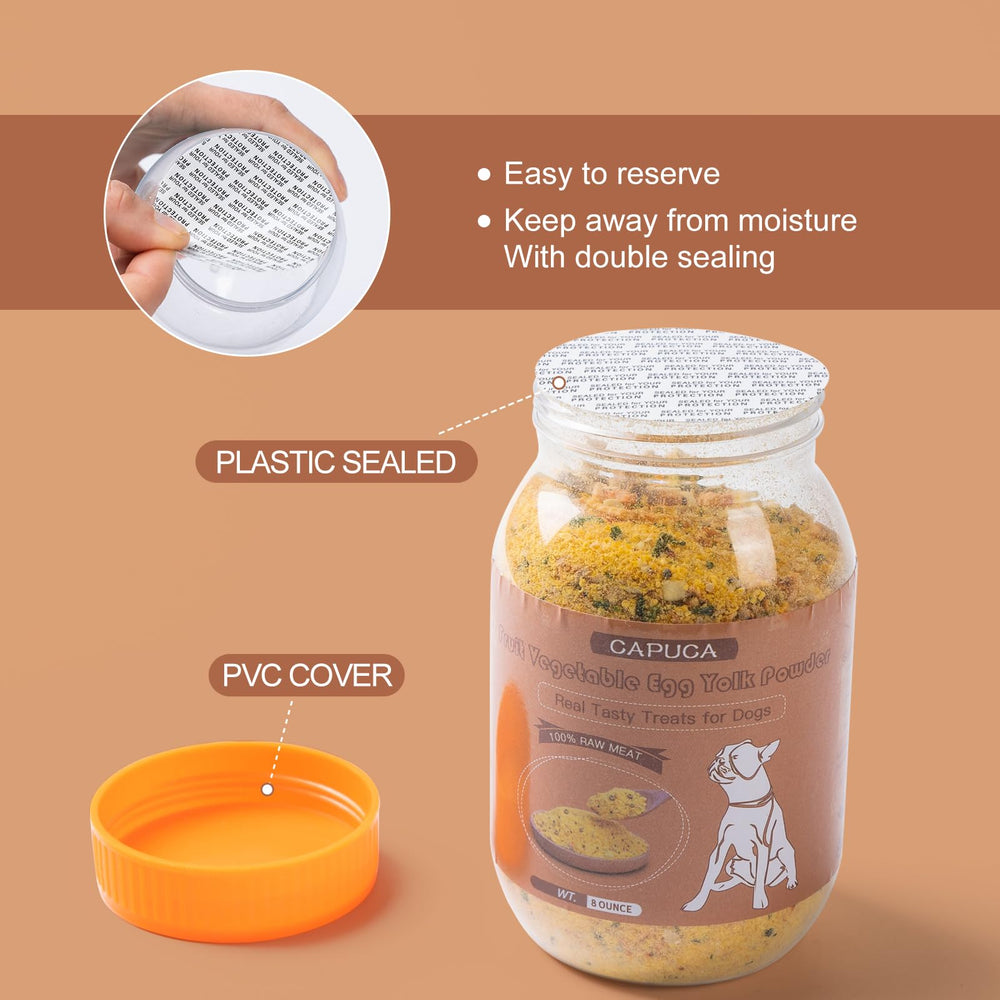 Capuca topper mezcla de frutas y verduras para sabor y nutrición diario.