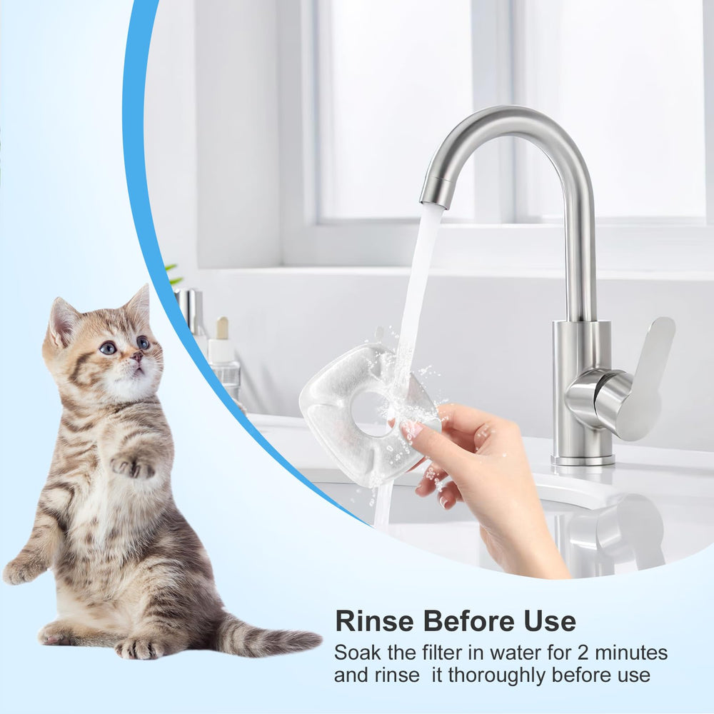 Consejos de cambio Carcent cada 2-4 semanas para agua limpia.
