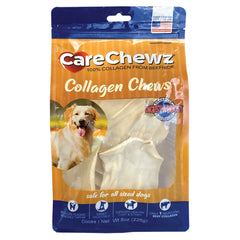 CareChewz tiras de colageno sabor natural para perros, masticables y duraderas