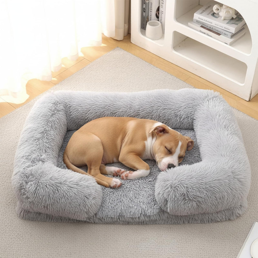 CareCooo cama ortopédica XXL con confort acolchado para descanso profundo.