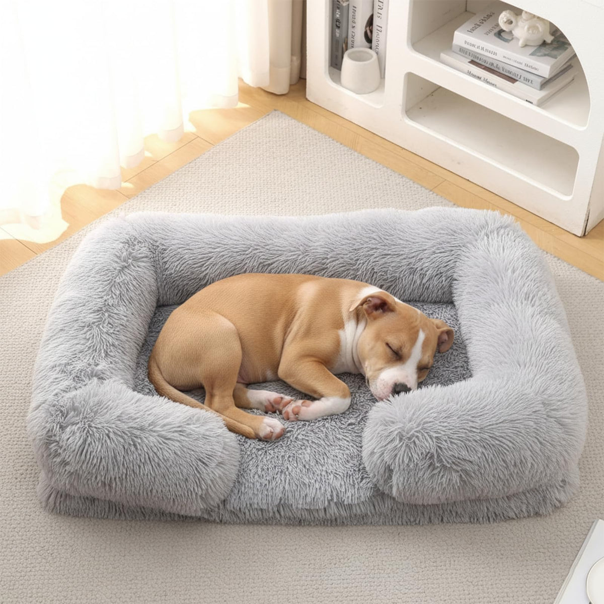 CareCooo cama ortopédica XXL con confort acolchado para descanso profundo.