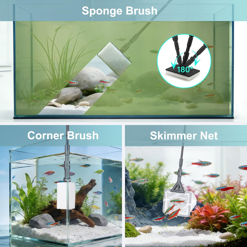 Carefree Fish 6IN1 cepillo para tuberías facilita el acceso