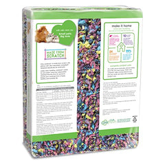 Carefresh Confetti muestra textura suave de papel natural para confort diario.