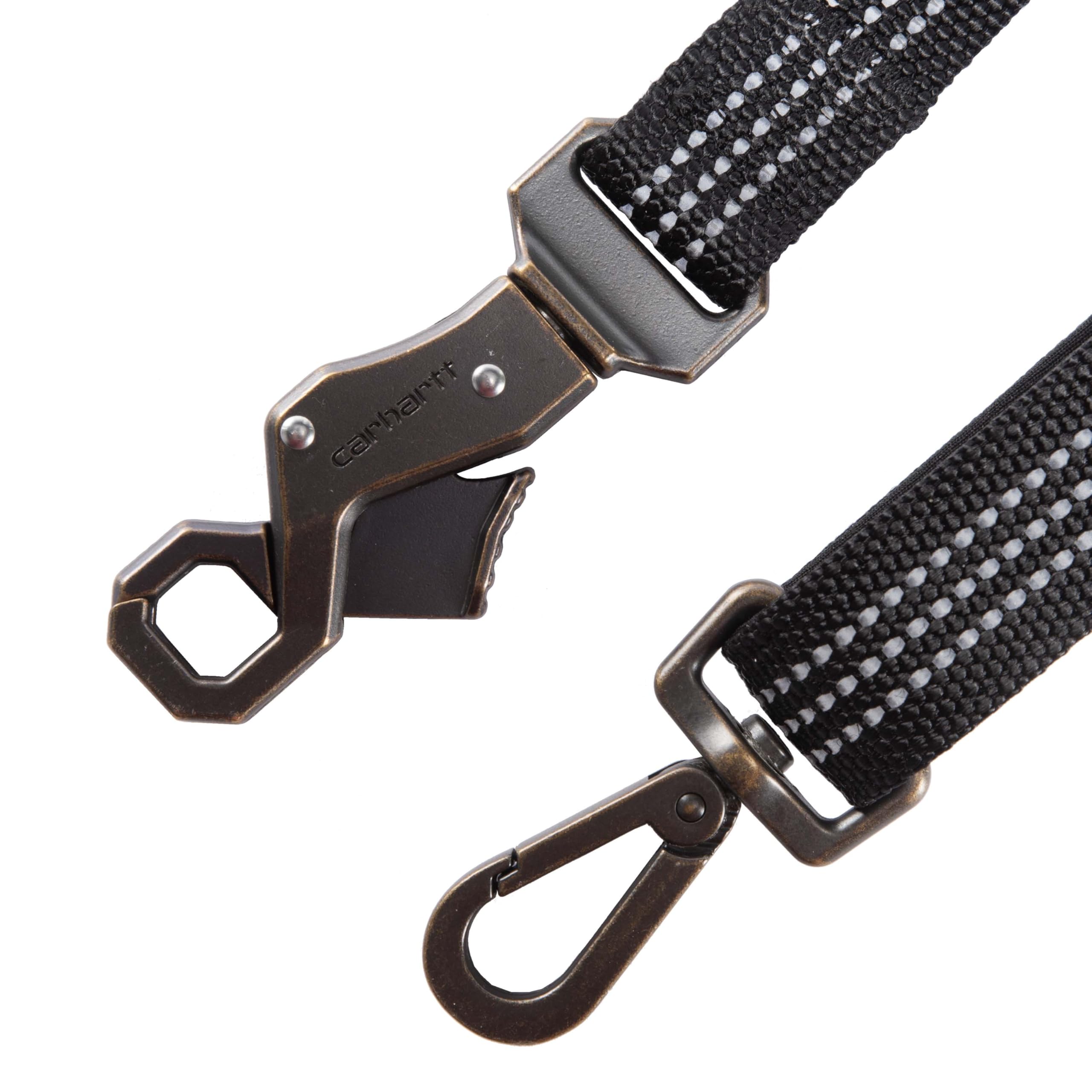 Clip gatillo ajustable de Carhartt con múltiples opciones de sujeción.