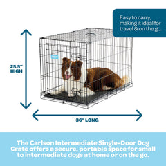 Jaula de 36x23x25 pulgadas para perros medianos y grandes