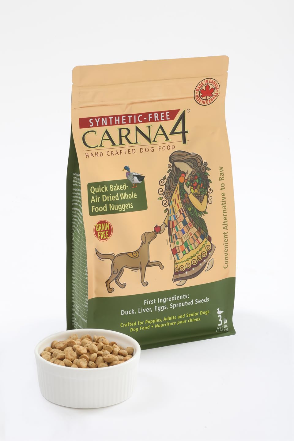 CARNA4 Opción ideal para viajar, comida completa sin refrigeración.