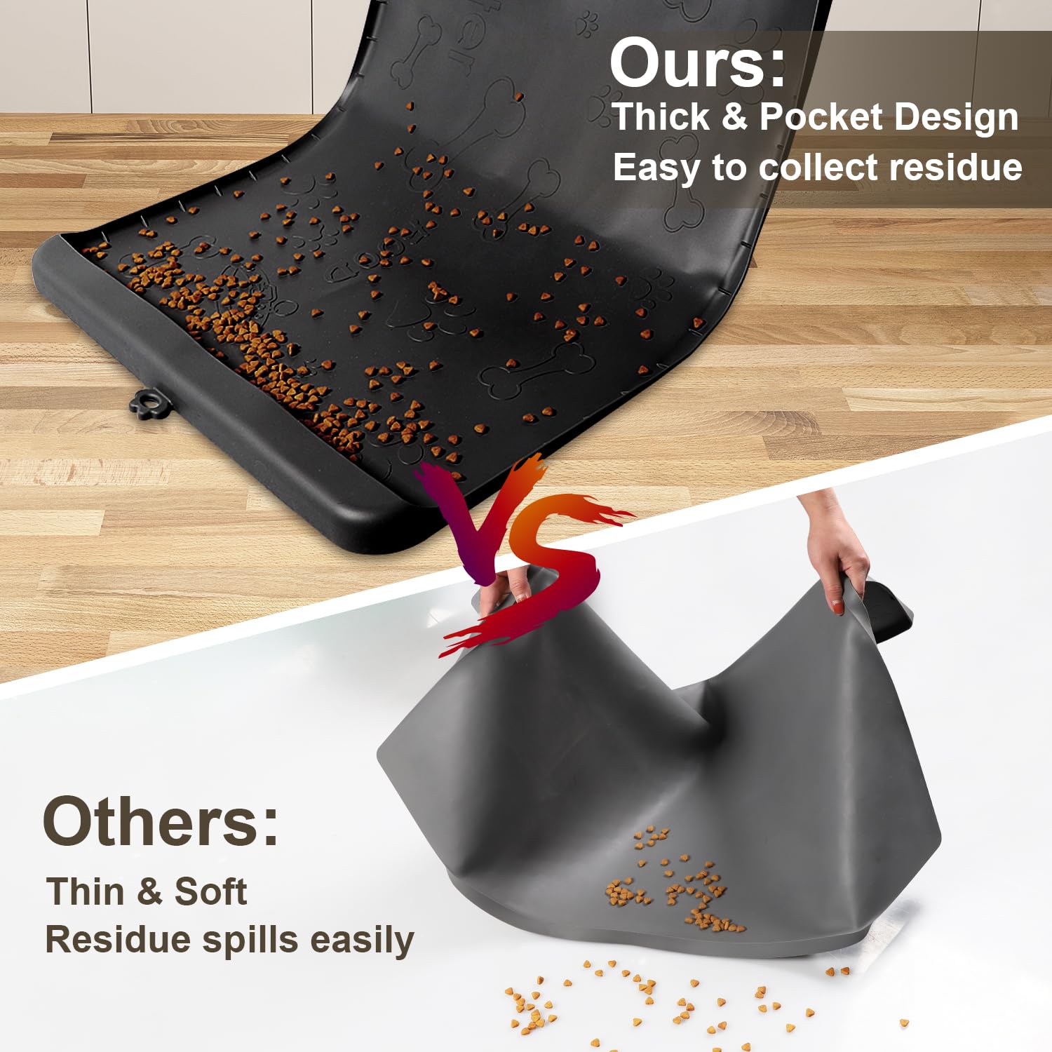 Carry360 superficie impermeable facilita la limpieza y protección del piso.