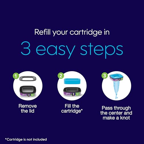 Cartuchos reutilizables Litter Genie para reducir residuos plásticos