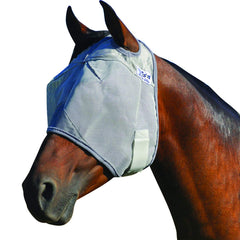 Cashel Crusader para potro, vista frontal, protección de ojos y frente.