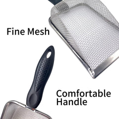 Casidoxi Falltail mango ergonómico para uso cómodo en la limpieza del terrario