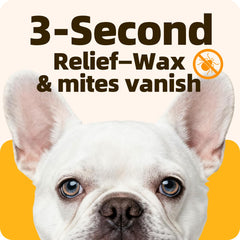 Cassiel Pet Ear Drops dropper tip for easy application on ears.
