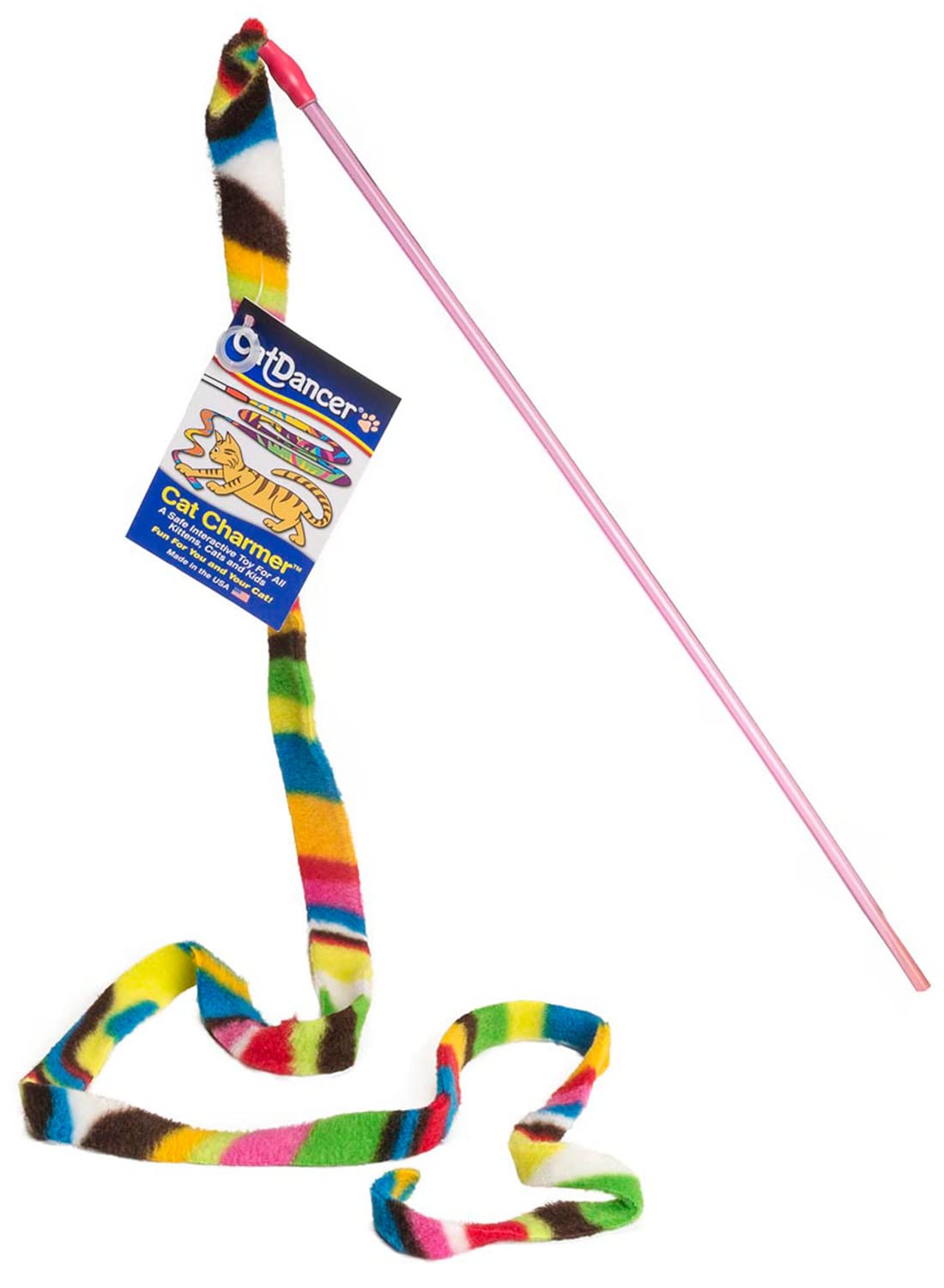 Cat Dancer Charmer, varita interactiva para juego felino y estimulación segura