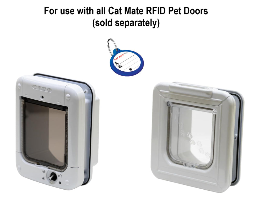 Cat Mate disco ID para collar 310, detalle de la etiqueta de identidad.