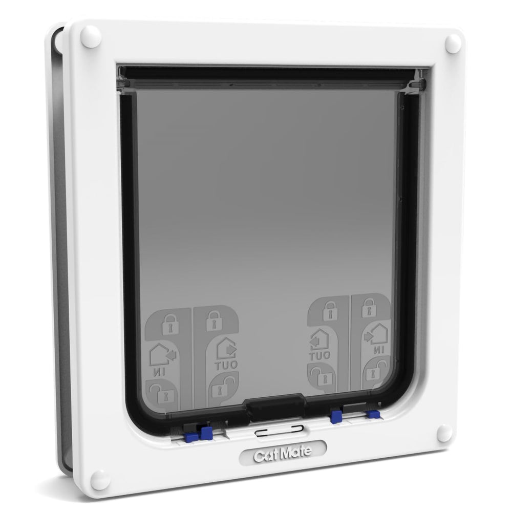Cat Mate: puerta-gato-grande-cierre-4v – control de acceso para mascotas grandes