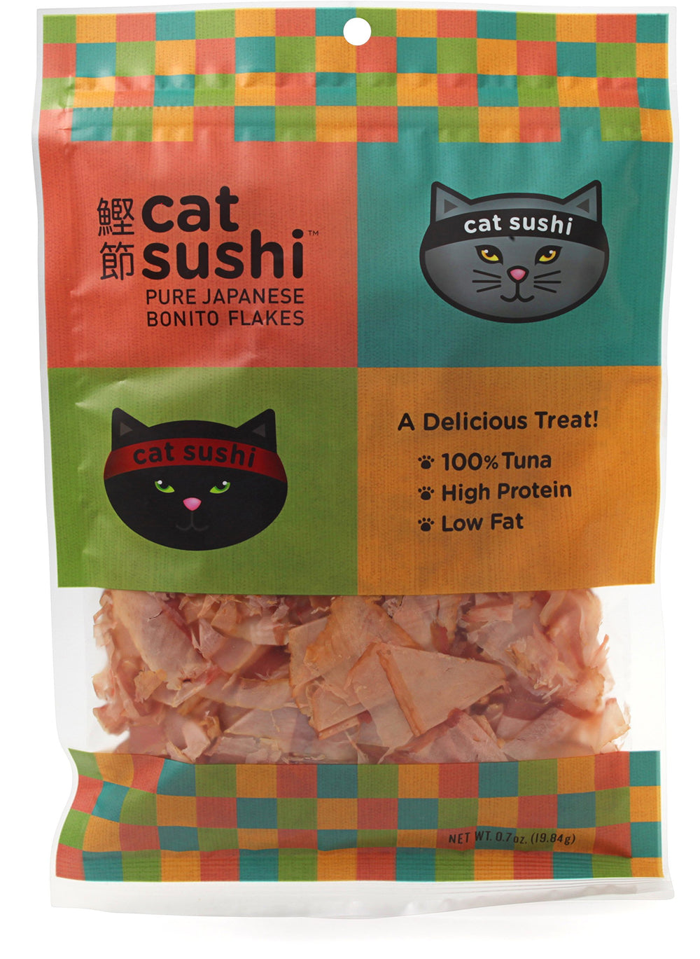 Cat Sushi Proteínas altas y grasa baja, snack equilibrado