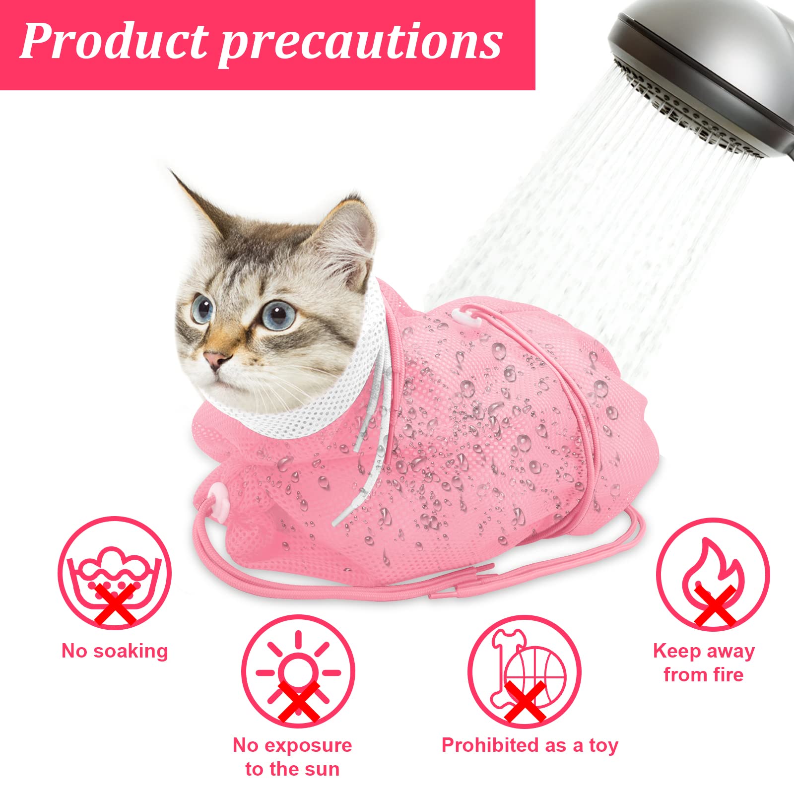 Catcan soin oreilles dents facilite les soins lors du bain.