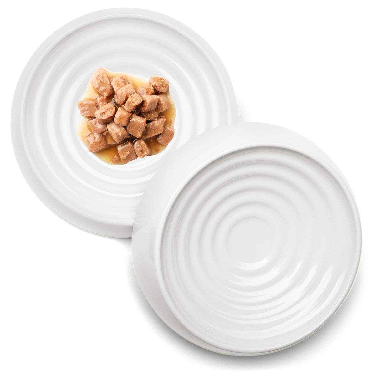 CatGuru tazones anti-deslizantes para gatos, ofrecen comidas estables y limpias
