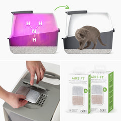 Diseño anti-fugas que protege el suelo y reduce limpiezas diarias.