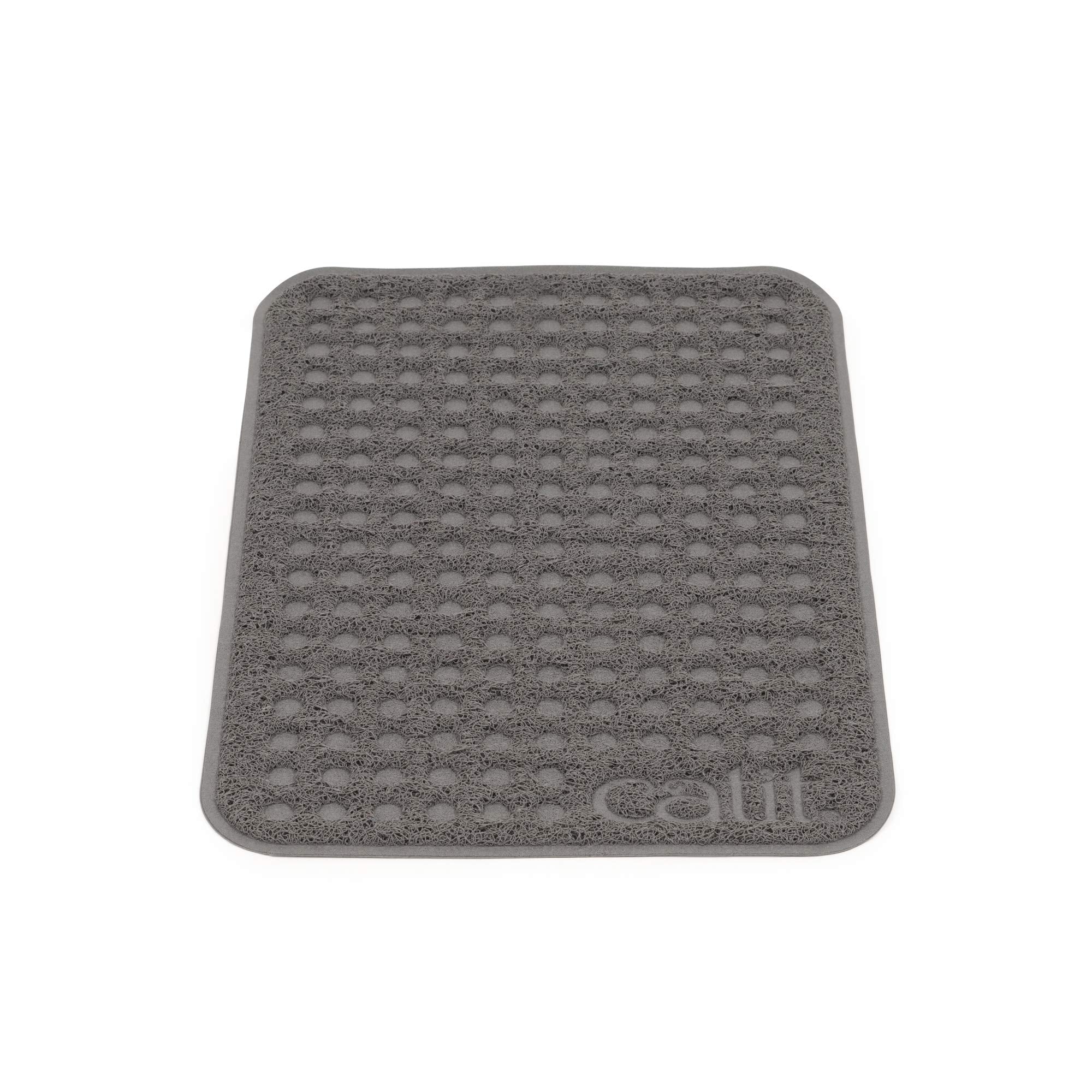 Catit alfombra arenero rectangular con respaldo antideslizante para mayor seguridad.