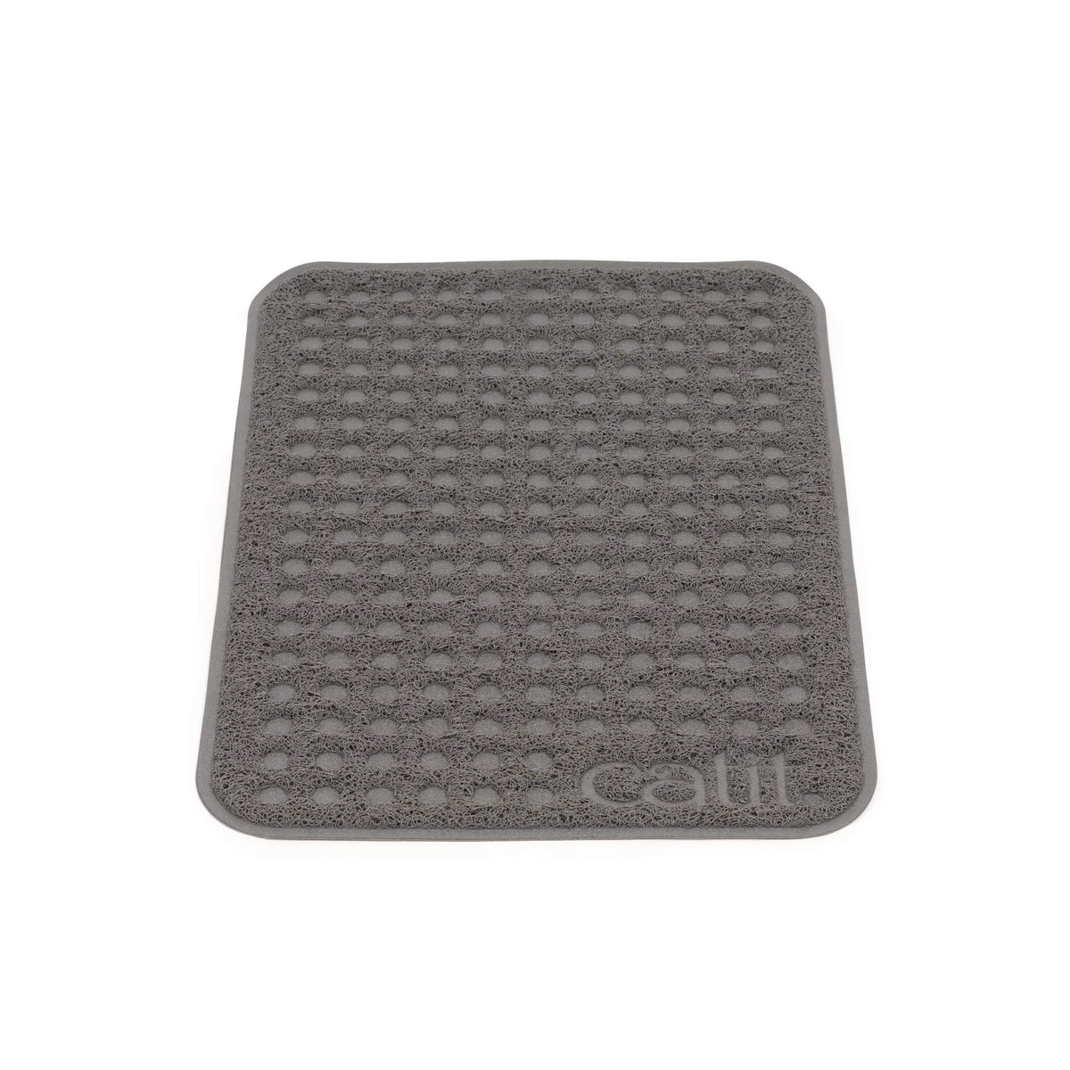 Catit alfombra arenero rectangular con respaldo antideslizante para mayor seguridad.