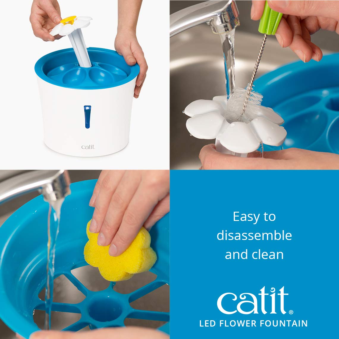 Catit bomba de bajo consumo, funcionamiento silencioso para tranquilizar el entorno.