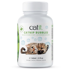 Catit Burbujas de hierba gatera para gatos en interiores estimulan el juego