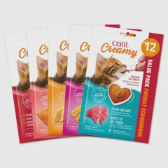 Catit Creamy ingredientes naturales, sin aditivos para snack saludable.