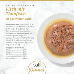 Catit Fish Dinner: caldo sabroso que agrada al paladar.