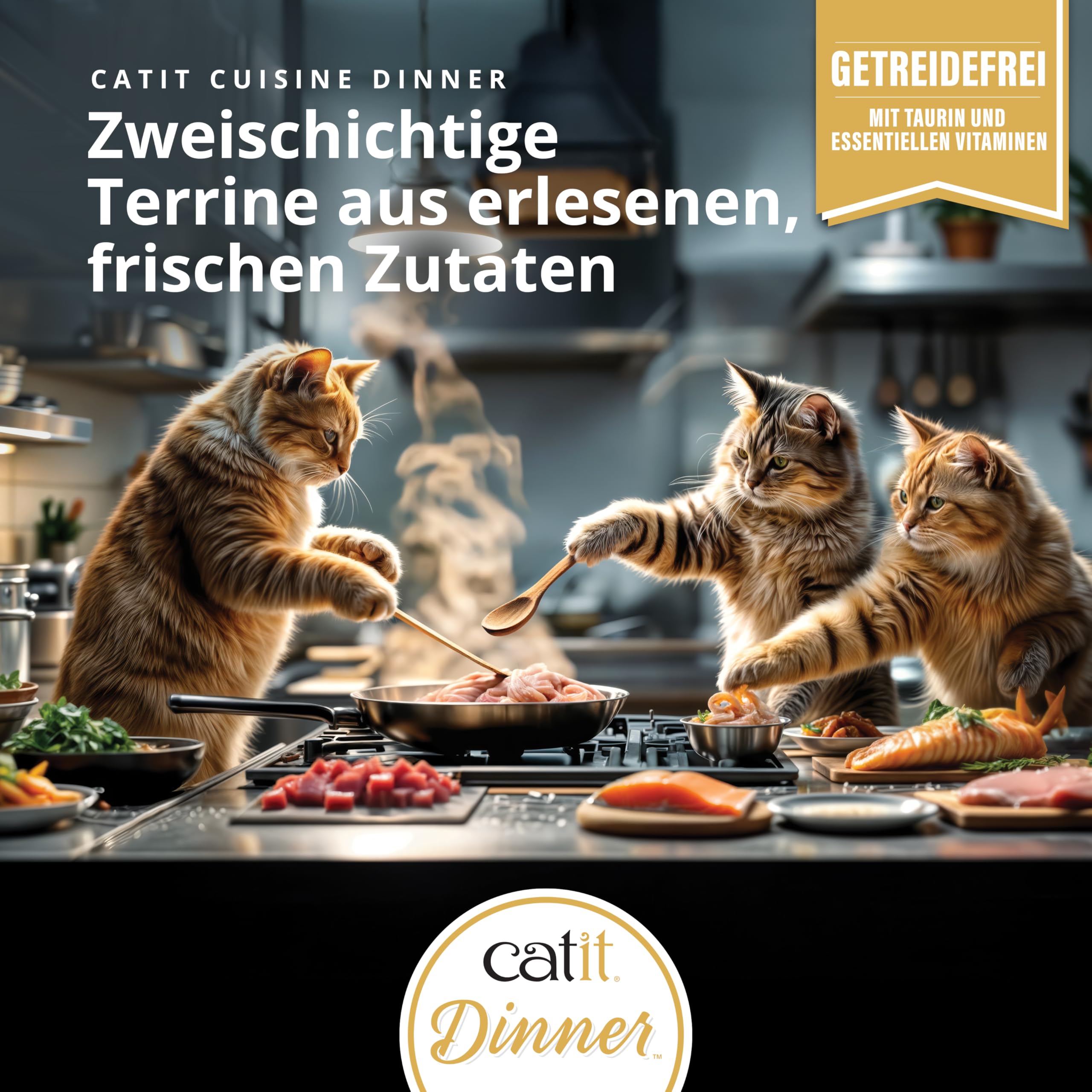Catit Fish Dinner: variedad de recetas para diferentes gustos.
