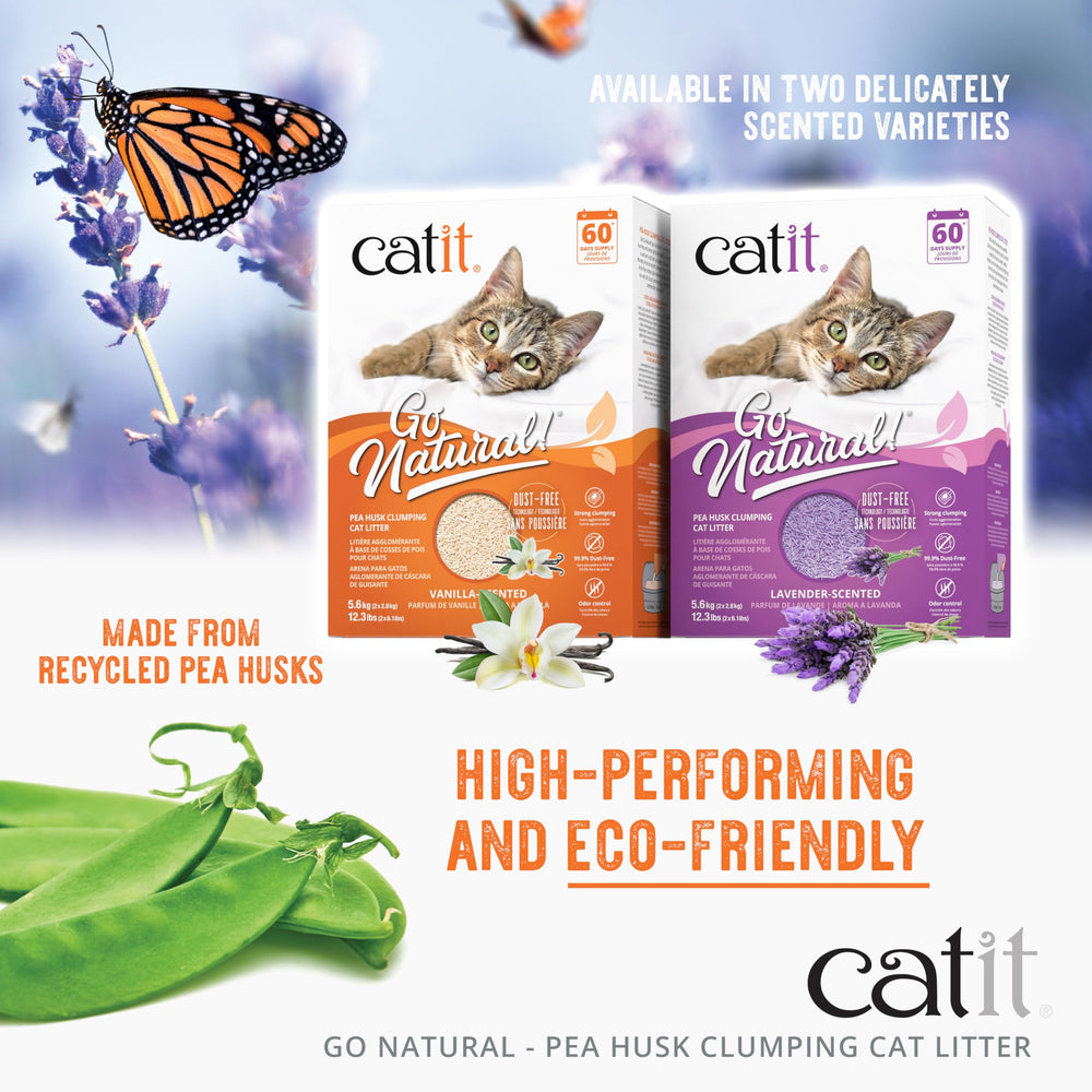 Catit Go Natural textura suave para proteger las patas.