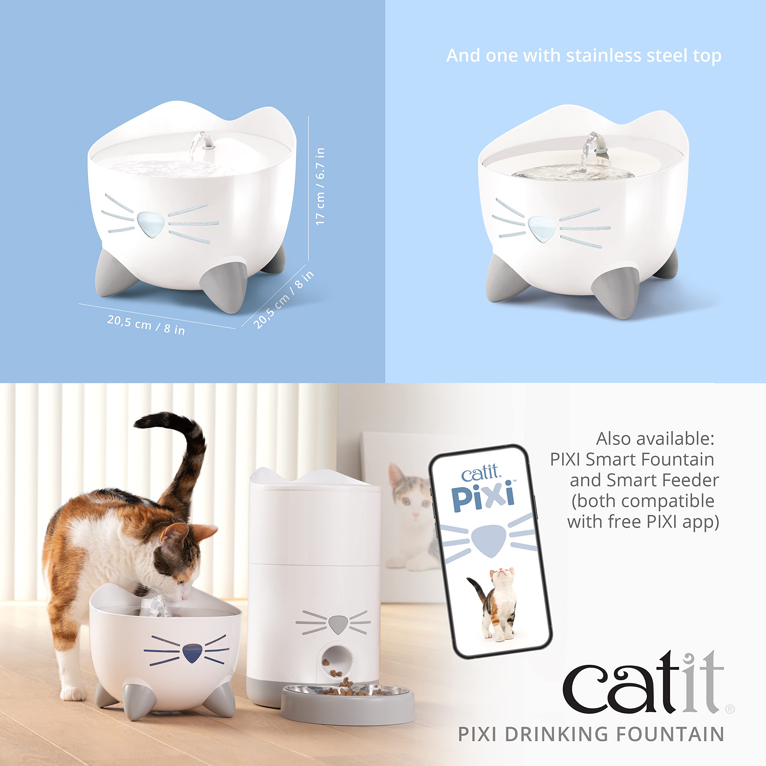 Catit PIXI bomba suspendida: funcionamiento silencioso y estable