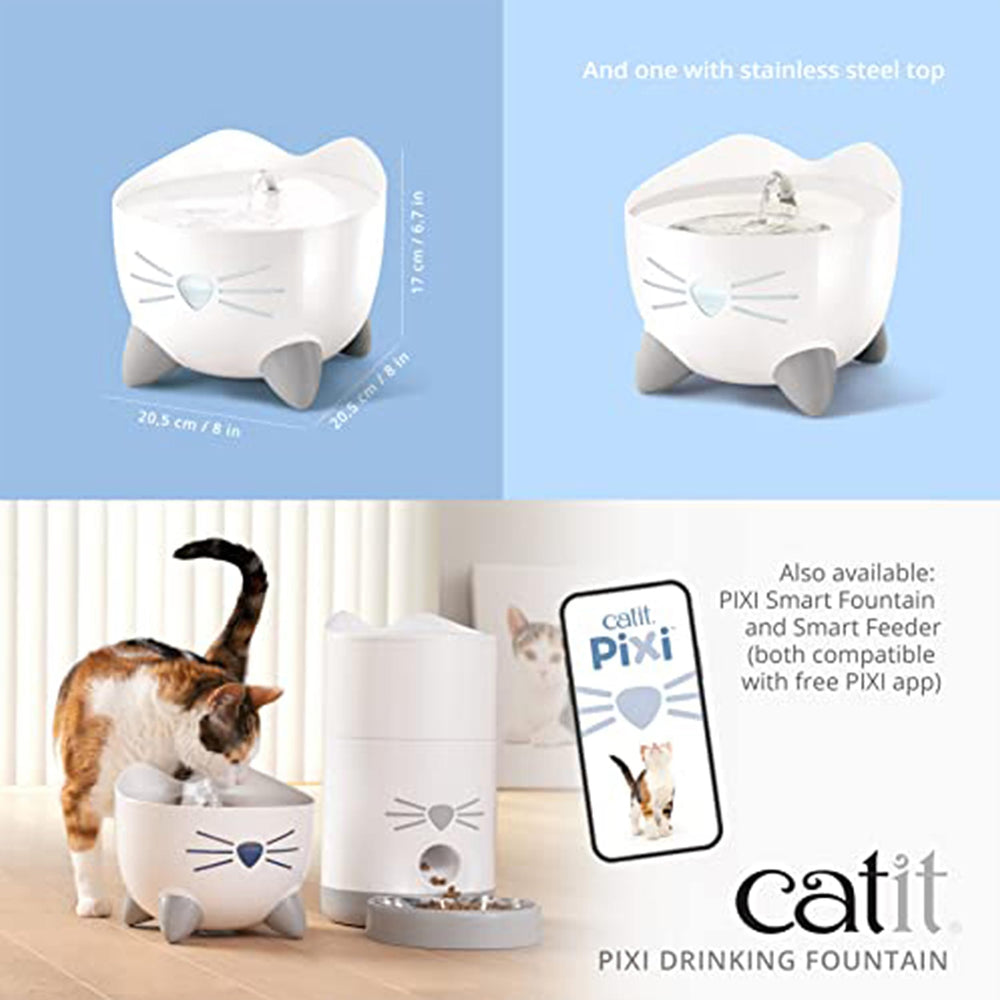 Catit PIXI diseño de gatito adorable añade estilo y funcionalidad.