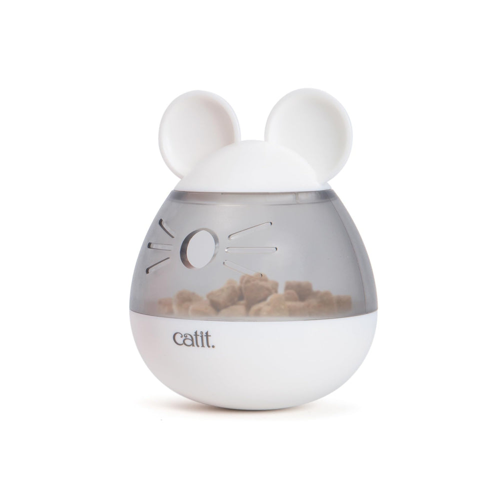 Catit PIXI dispensador, compartimento interior para premiar durante el juego.