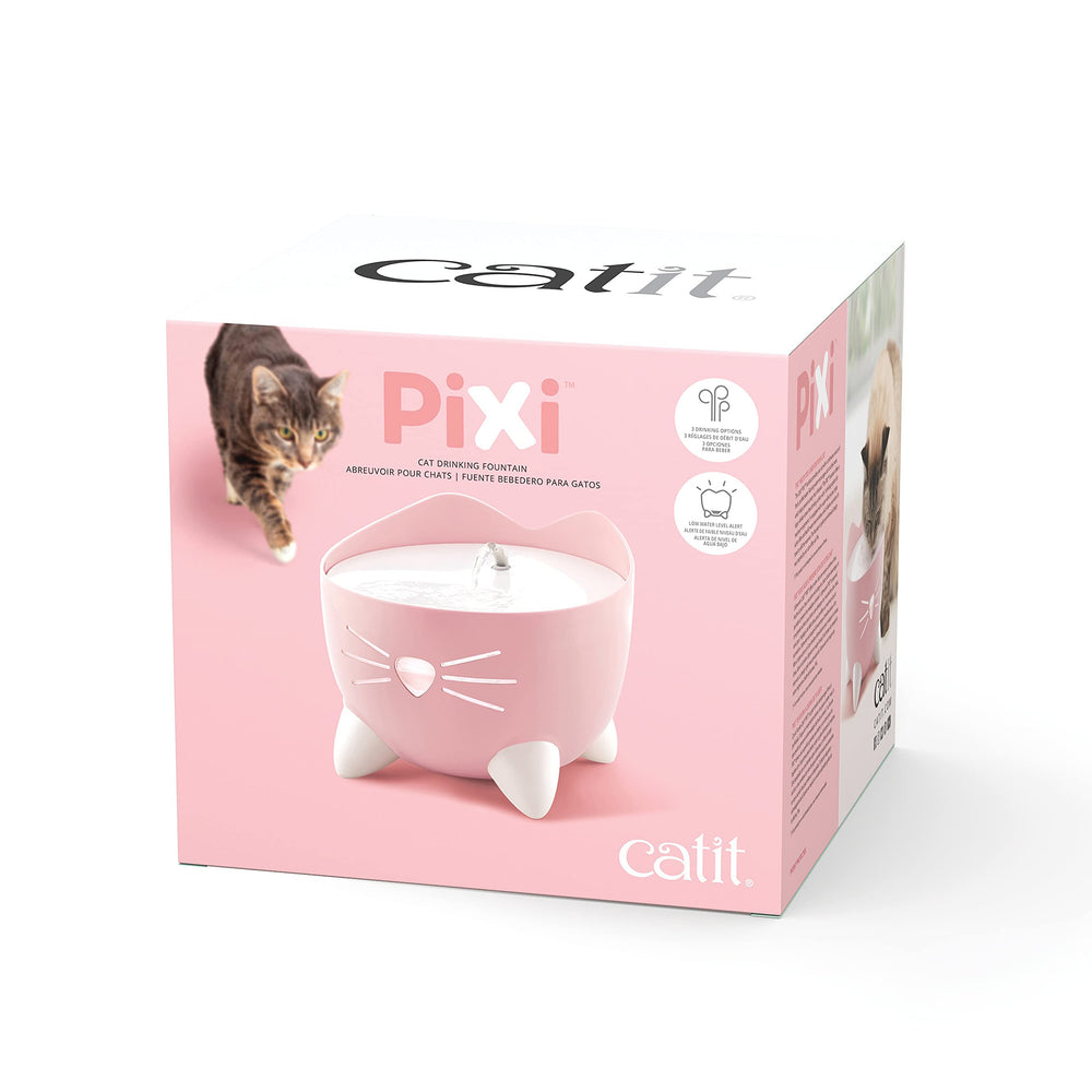 Catit PIXI filtro tres etapas: agua más limpia y con menos olores