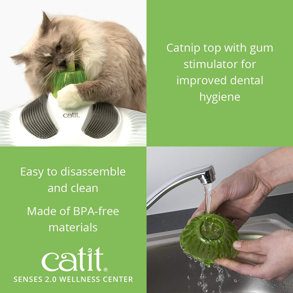 Catit Senses 2.0: alfombrilla acolchada verde para espacio de descanso