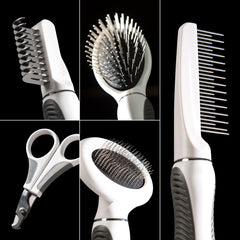 Catit Senses 2.0 Long Hair: desenredador para cabellos medianos y largos, reduce nudos
