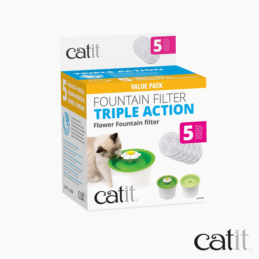 Filtro Catit para fuente de agua de gatos, agua fresca