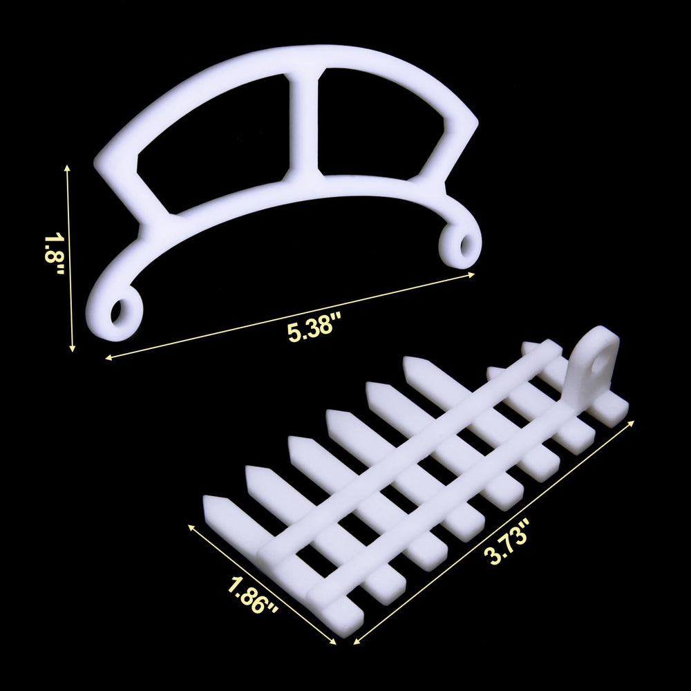 CATOSUM valla lateral blanco añade seguridad y un área de posado estable.