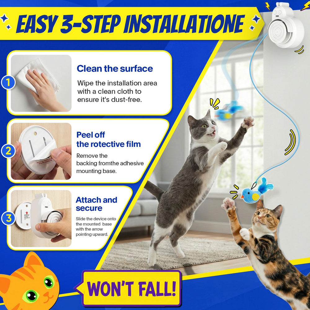 Catpick carga-usb-c-recargable: listo para varias sesiones diarias