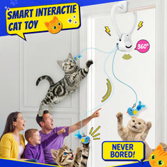 CATPICK Juguete interactivo raton gato para juego activo y entretenimiento.